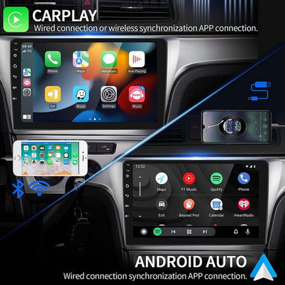 9" Car Radio 2 DIN GPS FM RDS WIFI w/ Rear Camera For Android Auto IOS CarPlay