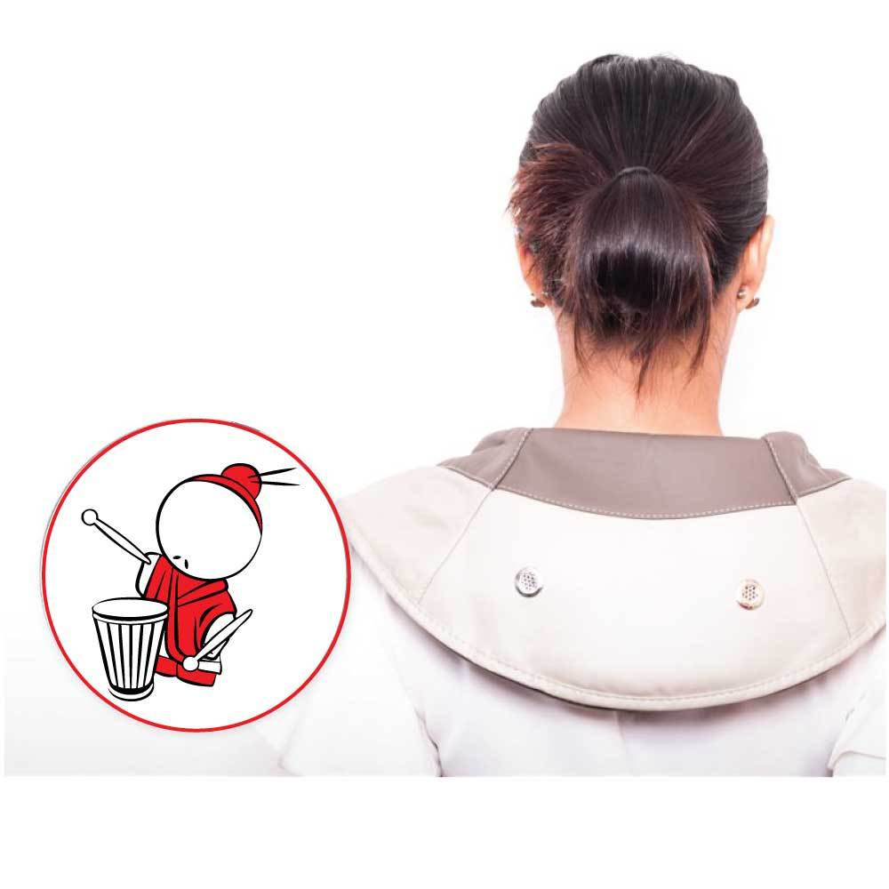 Orku Power Drum Tapping Massager - Neck Shoulder Percussion Massager 12 Levels