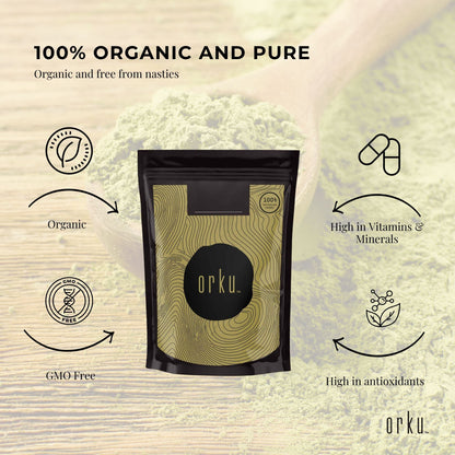 1Kg Organic Matcha Green Tea Powder Camellia Sinensis Leaf Supplement