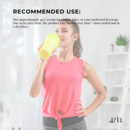 Orku 5Kg L-Citrulline Powder Buckets - 100 % Pure Food Grade Amino Acid