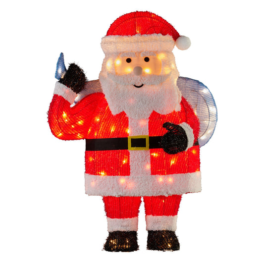 Christabelle 81cm Christmas Santa Display with Lights