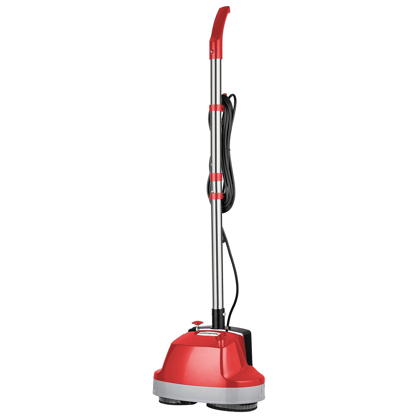 Klika Hauskeeper 5 in 1 Electric 240V Floor Polisher w/ 6M Power Cable Timber Hard Waxer Buffer Cleaner Red