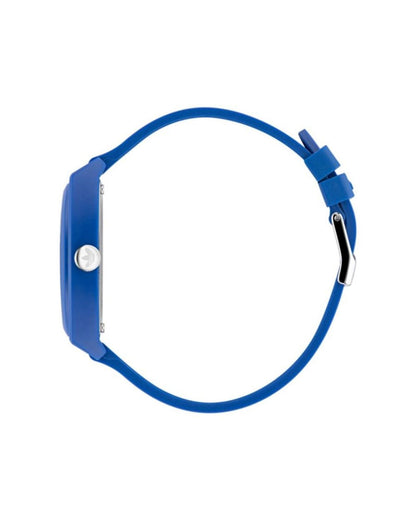 Adidas Unisex's Blue Silicone Watch - One Size
