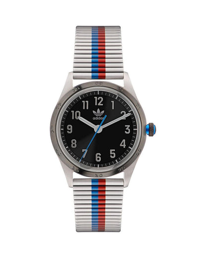 Adidas Unisex's Gray Stainless Steel Watch - One Size