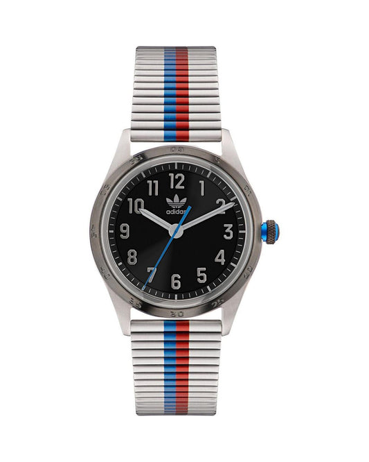 Adidas Unisex's Gray Stainless Steel Watch - One Size