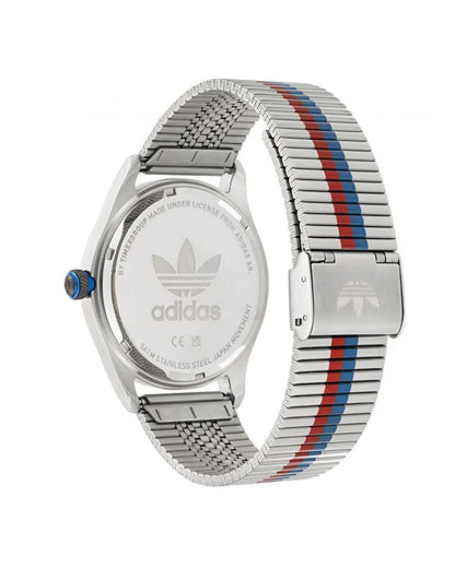 Adidas Unisex's Gray Stainless Steel Watch - One Size