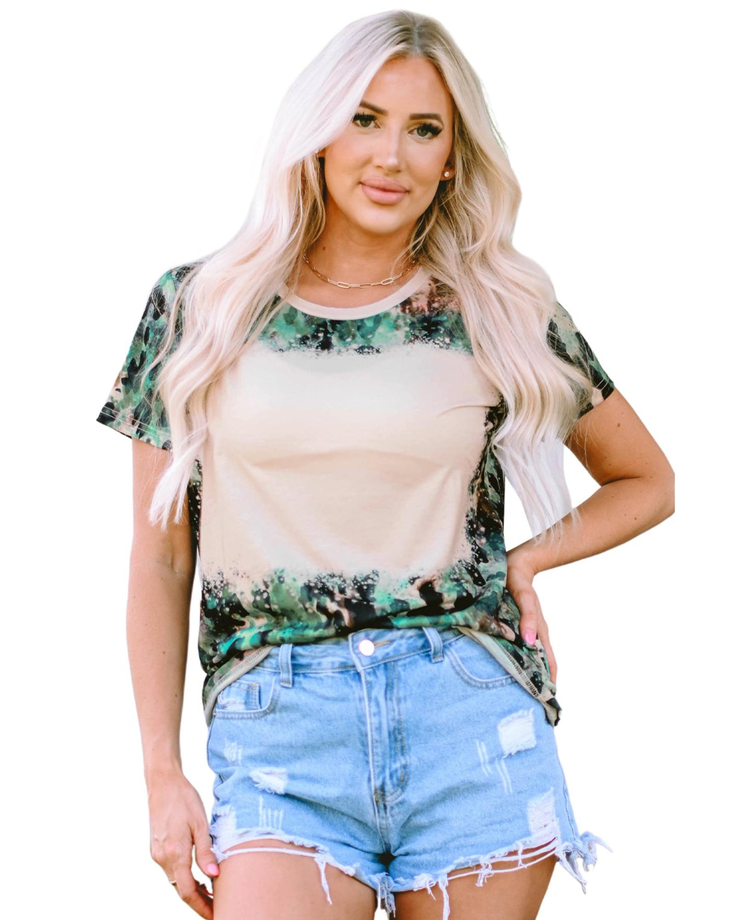 Azura Exchange Leopard Print Graphic T-Shirt - S