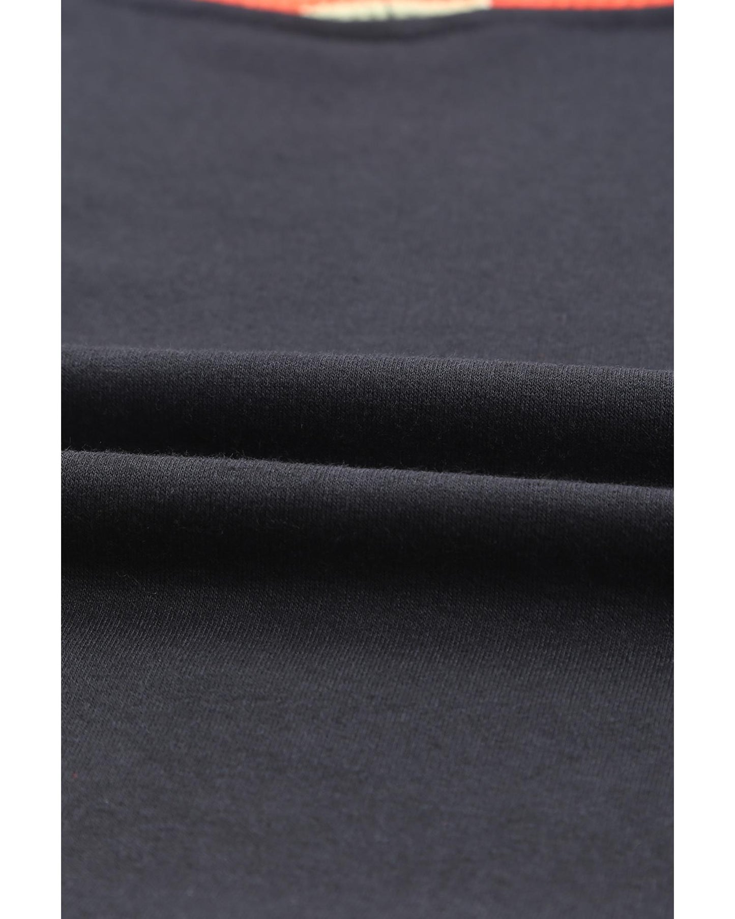 Azura Exchange Striped Patchwork Kangaroo Pocket Hoodie - M