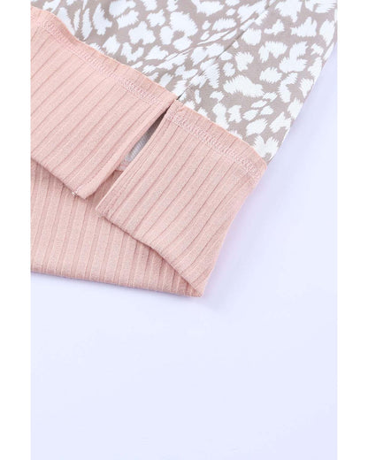 Azura Exchange Leopard Hooded Sweatshirt - L