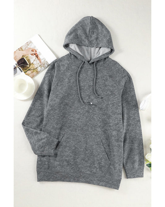 Azura Exchange Mineral Wash Kangaroo Pocket Hoodie - XL