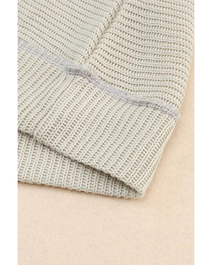 Azura Exchange Patchwork Knit Hoodie - XL