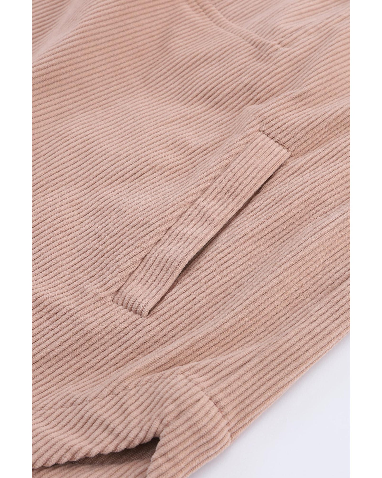 Azura Exchange Half Zip Ribbed Texture Collared Sweatshirt - XL