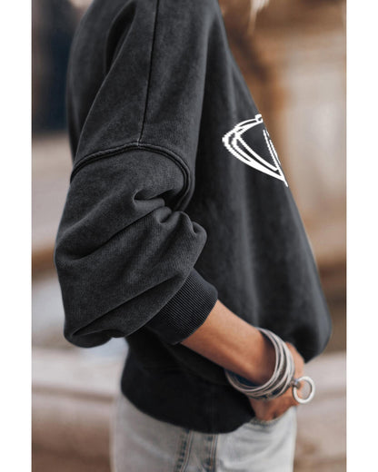 Azura Exchange Graphic Pullover Sweatshirt - XL