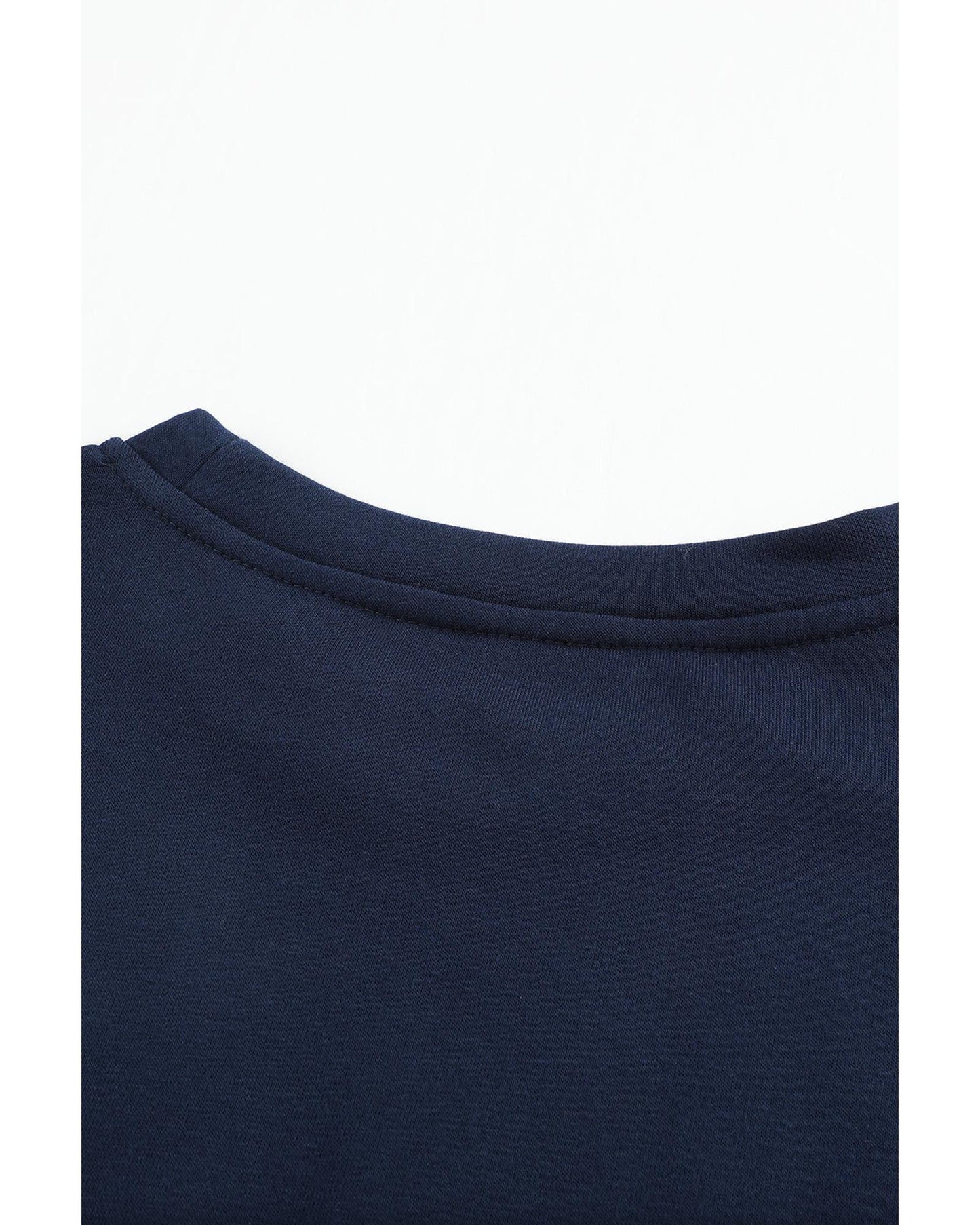 Azura Exchange Colorblock Sweatshirt with Contrast Stitching and Slits - M
