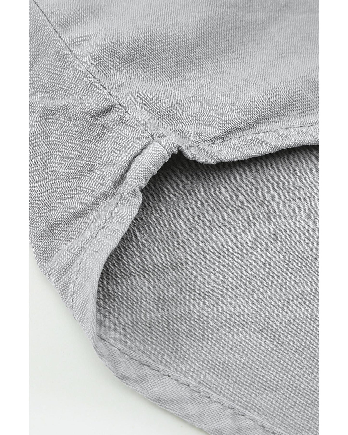 Azura Exchange Denim Shirt with Turn-down Collar - M