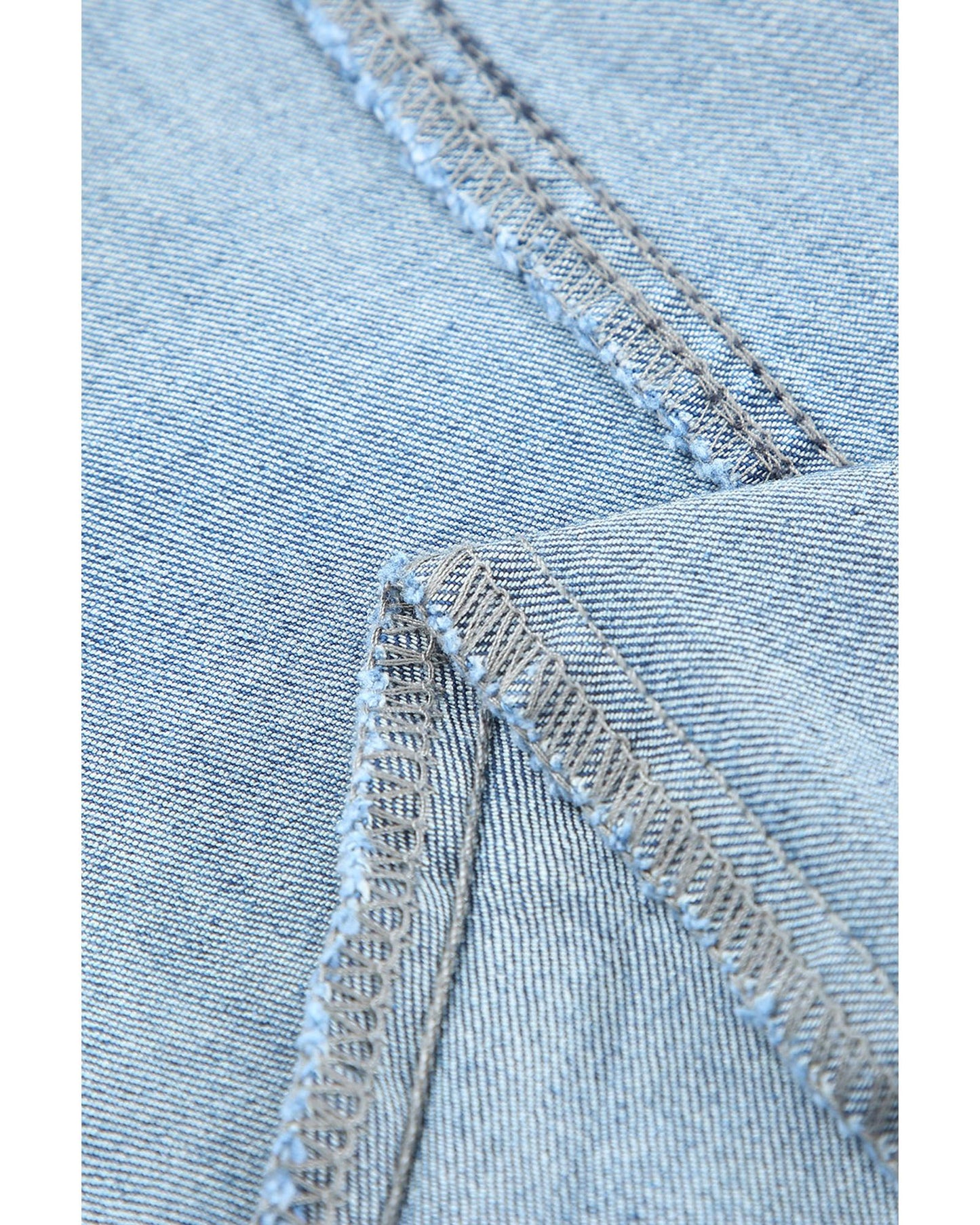 Azura Exchange Distressed Bell Bottom Denim Pants - M