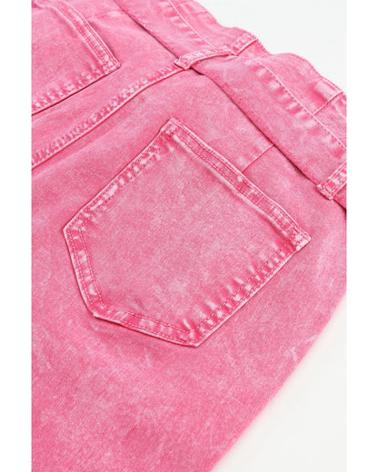 Azura Exchange High Waist Flare Leg Front Knot Jeans - 8 US