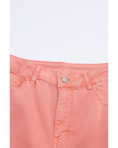 Azura Exchange Ripped Straight Leg Pocket Jeans - 6 US