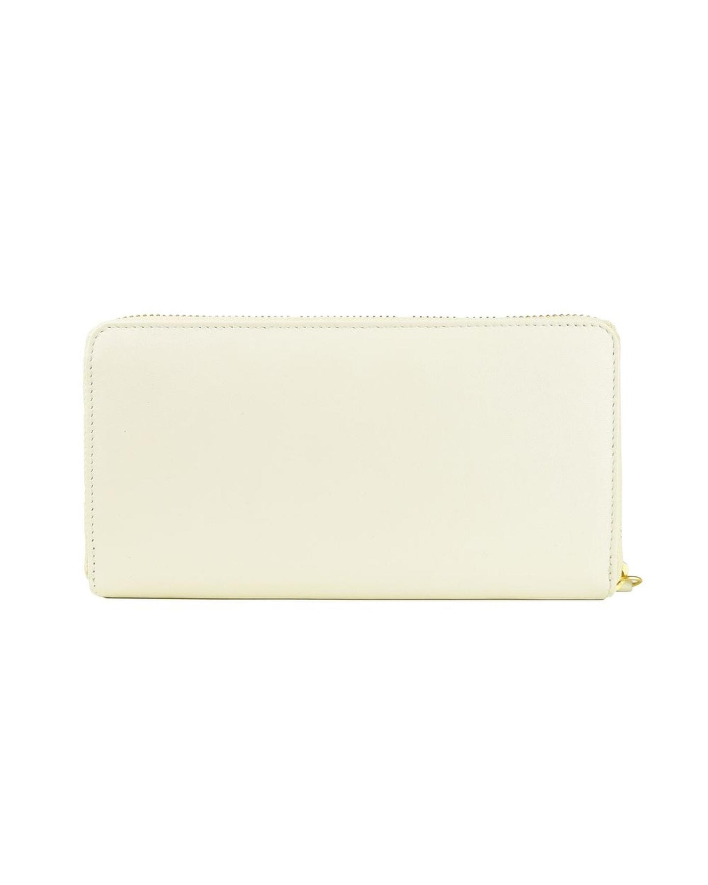 Cavalli Class White Purse with Zipped Closure One Size Women