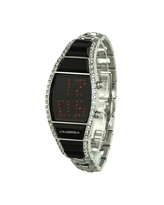 Chronotech Women's Silver Steel Watch - One Size