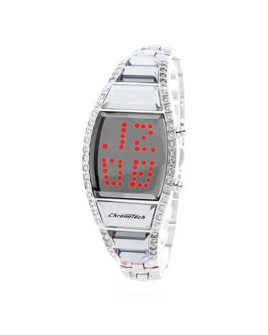 Chronotech Women's Silver Steel Watch - One Size