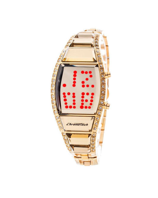 Chronotech Women's Gold Steel Watch - One Size