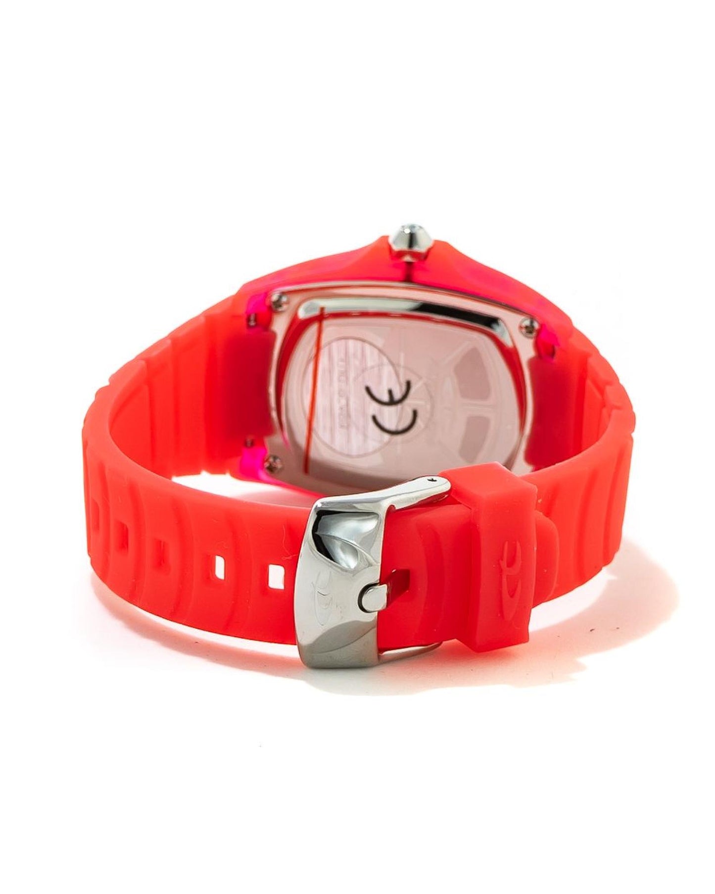 Chronotech Women's Red Rubber Watch - One Size