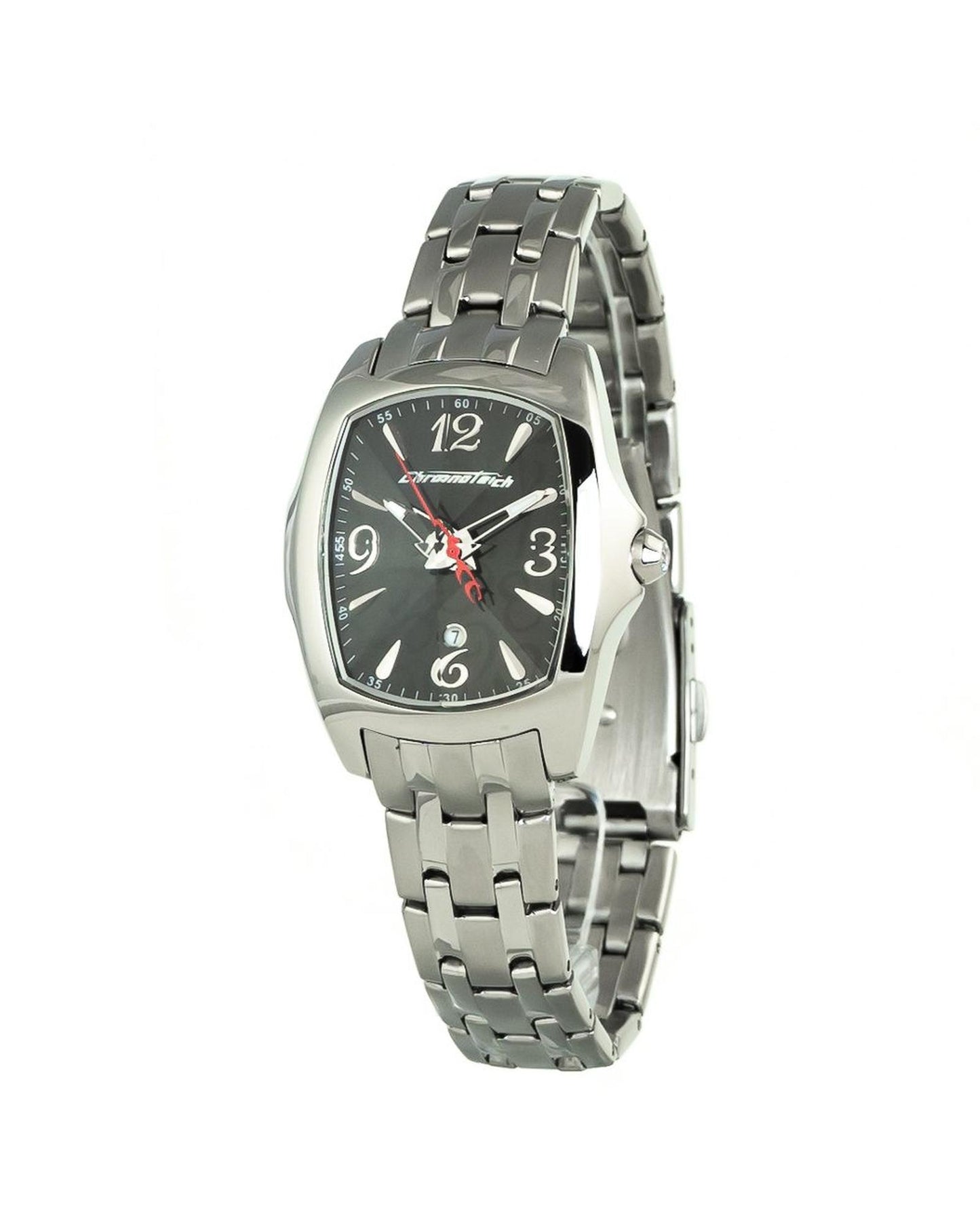 Chronotech Women's Silver Steel Watch - One Size