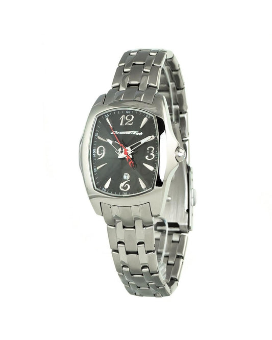 Chronotech Women's Silver Steel Watch - One Size