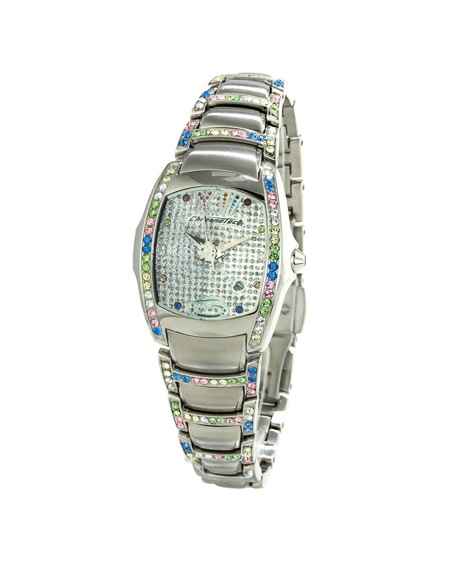 Chronotech Women's Silver Steel Watch - One Size