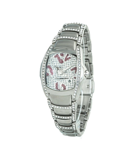 Chronotech Women's Silver Steel Watch - One Size