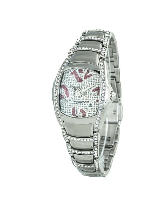 Chronotech Women's Silver Steel Watch - One Size