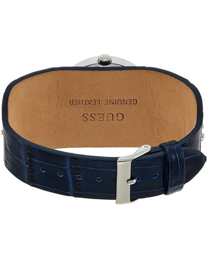 Guess Women's Blue Leather Watch - One Size