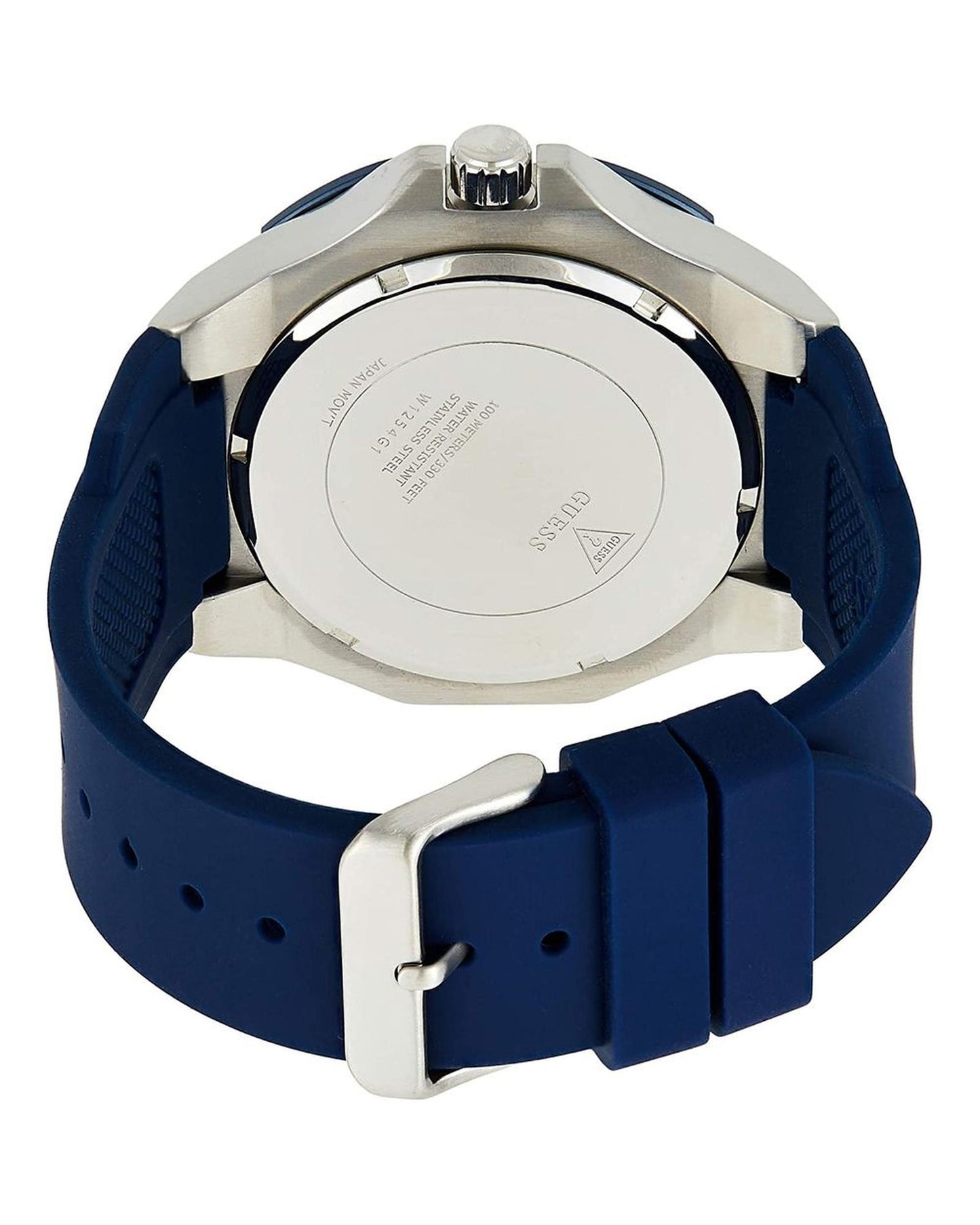 Guess Men's Blue Rubber Watch - One Size