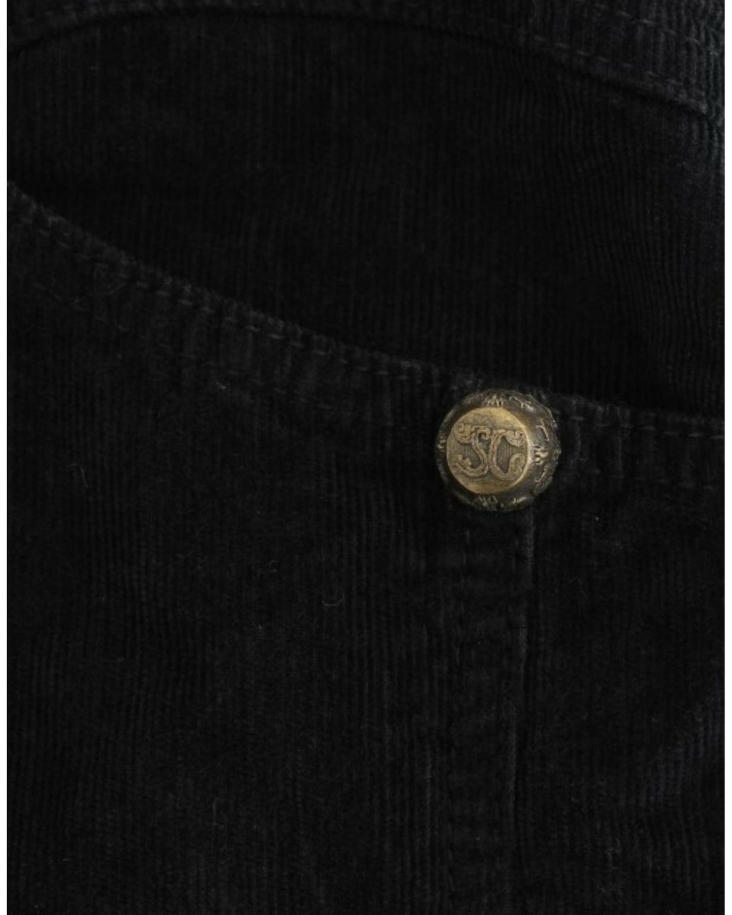 Just Cavalli Pencil Skirt with Logo Details 42 IT Women