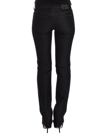Authentic Ermanno Scervino Black Skinny Jeans W26 US Women