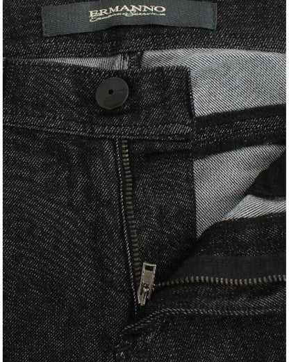 Authentic Ermanno Scervino Black Skinny Jeans W26 US Women