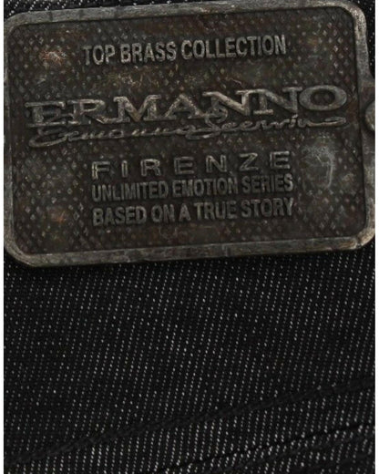 Authentic Ermanno Scervino Black Skinny Jeans W26 US Women