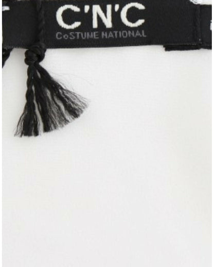 CNC Costume National V-Neck T-Shirt Blouse S Women