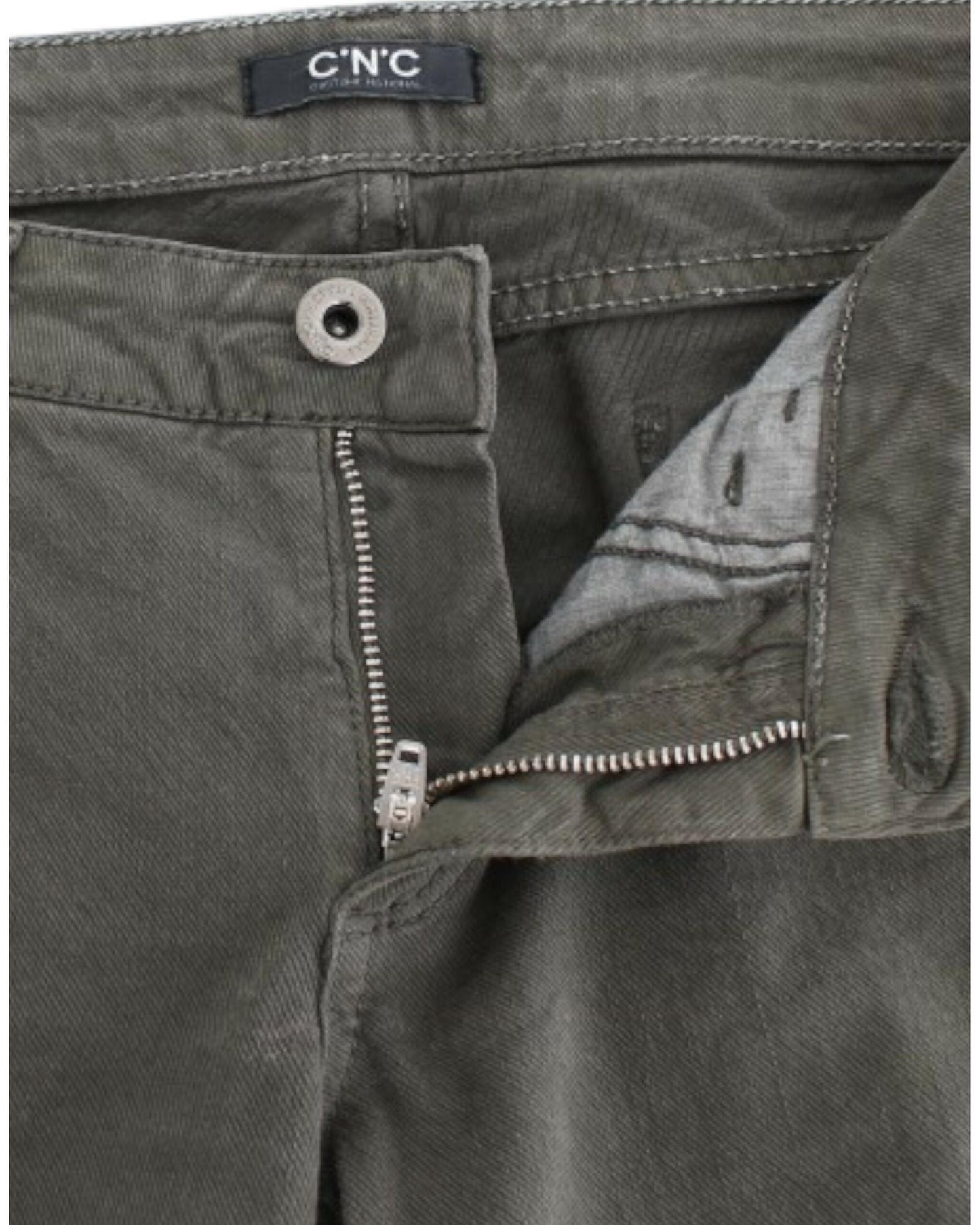 CNC Costume National Green Slim Leg Jeans W26 US Women