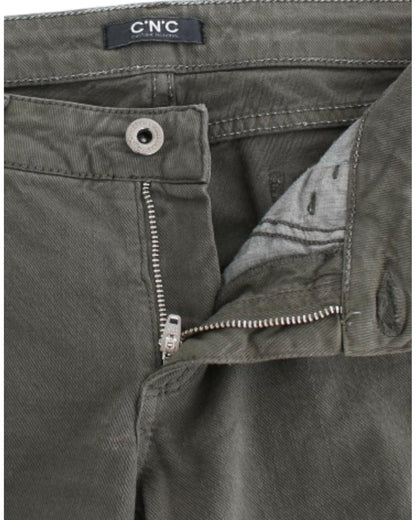 CNC Costume National Green Slim Leg Jeans W26 US Women
