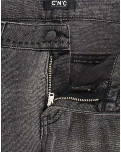 CNC Costume National Gray Straight Leg Jeans W26 US Women