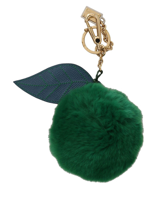 Stunning Dolce & Gabbana Keychain with DG Logo Badge One Size Women