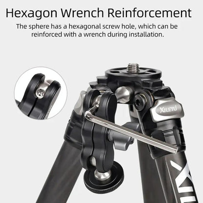Versatile Dual Ballhead Magic Arm For Camera And Monitor Mounting - Tm-2