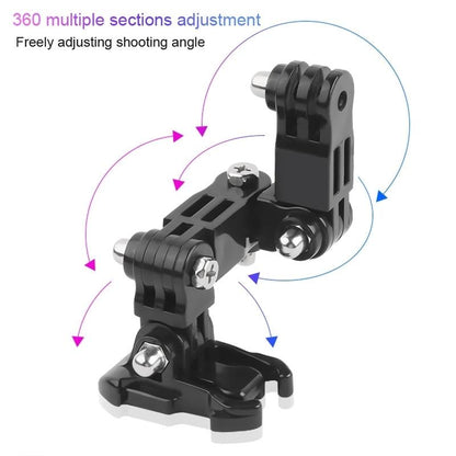 Helmet Mount Set - 2 Adhesive Arms for Multi-angle Fixing for Gopro