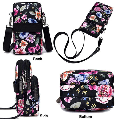 Animal Park Mini Crossbody Phone Wallet With Arm Band - Scenery