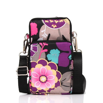 Animal Park Mini Crossbody Phone Wallet With Arm Band - Scenery