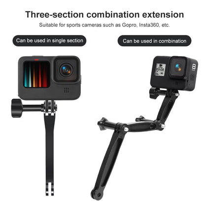 Extend your Action Camera's Reach with Aluminum Arm Grip - 6.8cm