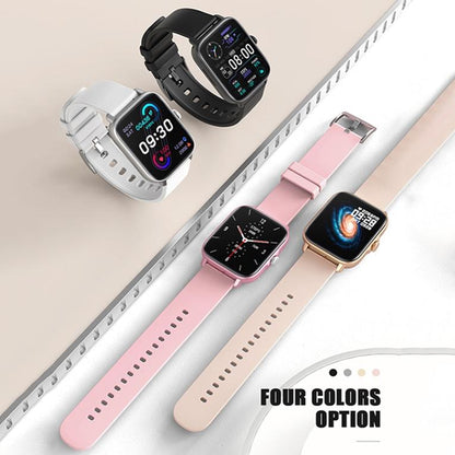 Smart Bluetooth Watch With Heart Rate Monitor Silver Gray