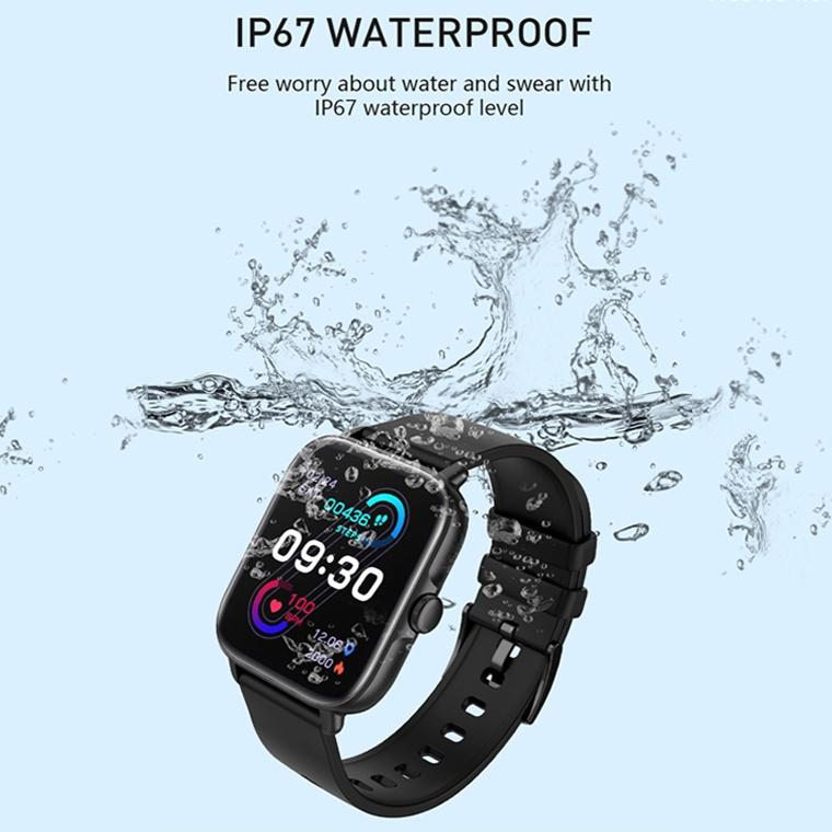 Smart Bluetooth Watch With Heart Rate Monitor Silver Gray